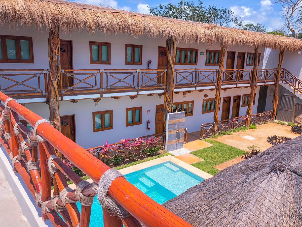 Hotel Hacienda Dos Ojos à Tulum Extérieur photo